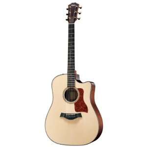  Taylor Guitars 710ce Dreadnought Acoustic Electric Guitar 