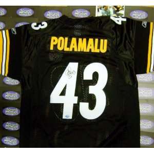  Troy Polamalu autographed Football Jersey (Pittsburgh 