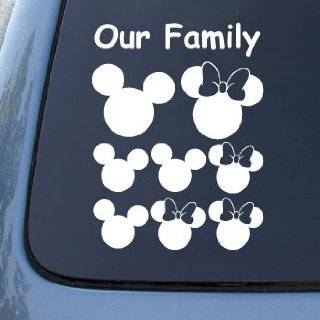 Minnie Mouse Peeking Car Truck Window Sticker Decal 