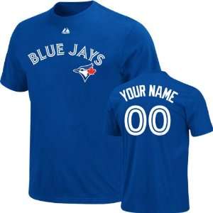   Jays Youth Personalized Royal Name & Number T Shirt