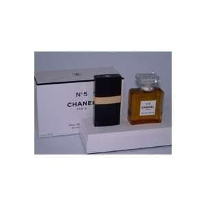 CHANEL 5 Perfume. GIFT SET ( EAU DE PARFUM SPRAY 1.7 oz SPLASH & EAU 