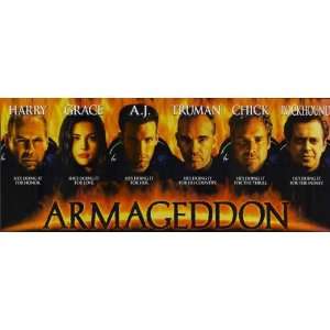  Armageddon   Movie Poster   27 x 40