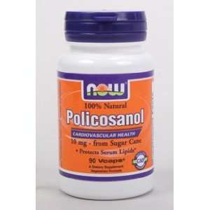  NOW Foods   Policosanol 10 mg 90 vcaps (Pack of 2) Health 