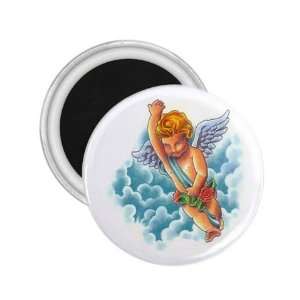  NEW Tattoo Baby Angel God Fridge Souvenir Magnet 2.25 