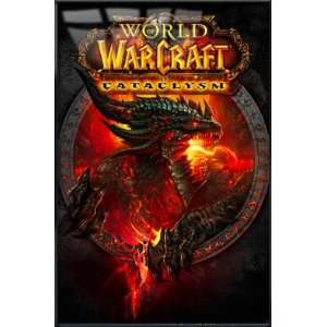  World Of Warcraft Cataclysm   Framed Gaming Poster (Size 
