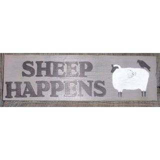  Primitive Country Rustic Woolen Mills Sheep Sign