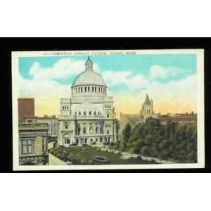  3 Vintage *BOSTON* postcards Christian Science Church 
