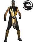 Adults Large Mortal Kombat Scorpion Ninja Assassin Costume