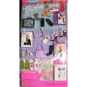  Barbie Fashion Avenue Shoes and Acessories (2000) Toys 