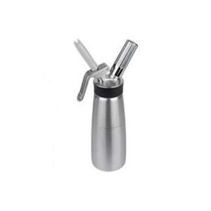 Stainless Steel Whipped Cream Dispenser   Holds 1 Pint   ISI North 