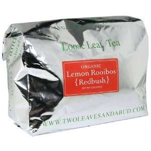   Bud Organic Lemon Rooibos Redbush Herbal Tea, Loose Tea, 8 Ounce Unit