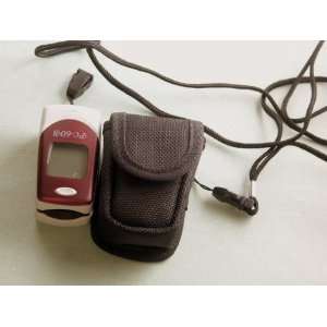  Soft Carrying for Fingertip oximeter with belt loop and 