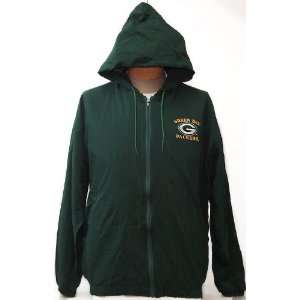 New NFL Green Bay Packers Embroidered Lightweight Hooded Jacket 