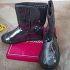 Silver Sequin Boots Size 9 BRAND NEW IN BOX