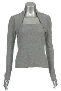 Sutton Studio Womens 100% Pure Cashmere Shrug Neck Sweater  
