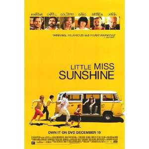  Little Miss Sunshine Dvd Poster Movie Poster Single Sided 