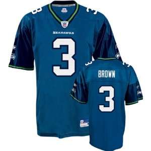  Josh Brown Blue Reebok NFL Seattle Seahawks Kids 4 7 