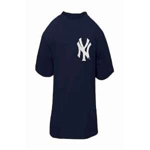  New York Yankees Adult Navy Blue T Shirt Sports 