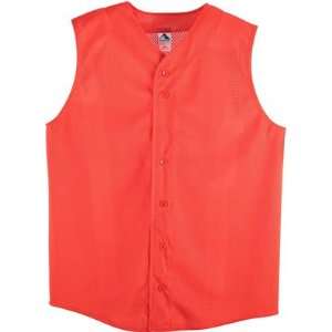  Pro Mesh Sleeveless Button Front Jersey by Augusta Sportswear 