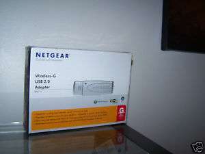NETGEAR WIRELESS  G USB 2.0 ADAPTER  