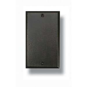  Patina SP Contemporary / Modern Single Blank Electrical Plate from