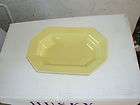   Summer Yellow Vegetable Bowl   Independence Ironstone   Octagonal