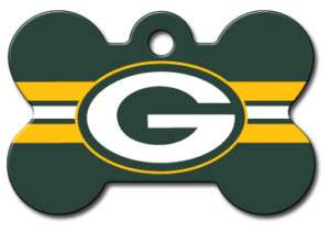 NFL Engraved Green Bay Packers Pet Tags fast shipping  