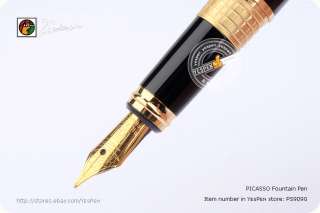 Picasso Fountain Pen 909 SPACE TIME OF LONDON Laquer GT  
