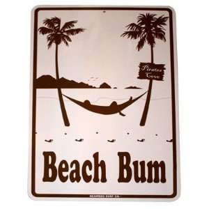  Beach Bum Surf Street Sign