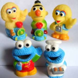 10 Sesame Street ELMO ERNIE COOKIE MONSTER BIG BIRD figures toy