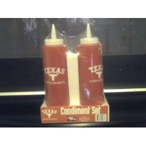  Texas Long Horn Condiment Set 