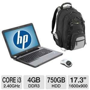  HP Pavilion with Backpack and Wireless Mouse Combo 