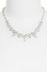 CZ by Kenneth Jay Lane Floral Drape Necklace $368.00