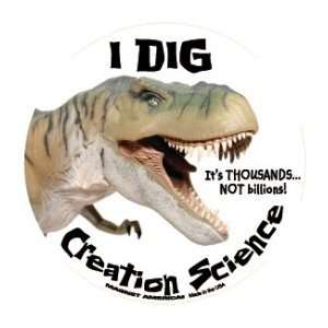  I Dig Creation Science Circle Magnet Automotive