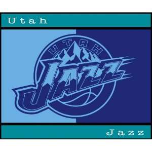  Utah Jazz NBA 60 x 50 All Star Collection Blanket/Throw 
