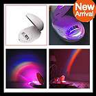   LED Rainbow Projector Colorful Cosmos Night Light Kids Room Lamp