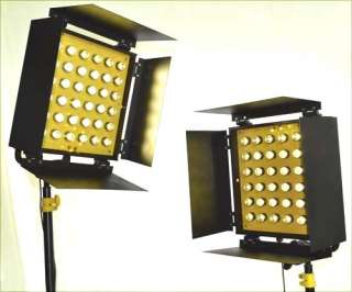 Set Power 36 LED Light Studio Continious Film location lighting w 