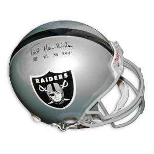 Ted Hendricks Autographed Pro Line Helmet  Details Oakland Raiders 