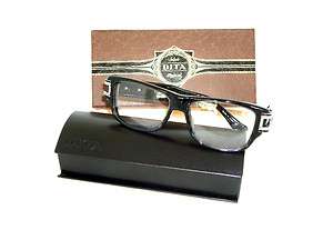 DITA Grandmaster One 1 DRX 2008D Smoke Black w/ Silver Eyeglasses NEW 