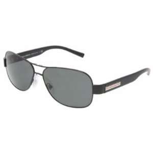  Dolce& Gabbana DG2076 01/87 Black/Gray 61mm Sunglasses 