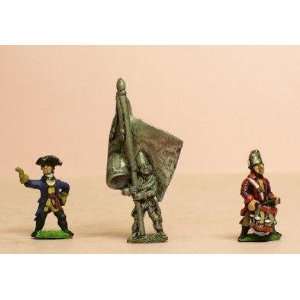  15mm Seven Years War   Prussian Fusilier Command Pack 