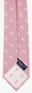 New $195 Finamore Napoli Pink Tie  