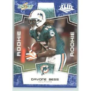   Davone Bess (RC   Rookie Card) Miami Dolphins   NFL Trading Card in a