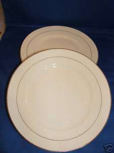 1941 Homer Laughlin China TUDOR ROSE 2 salad plates  