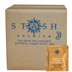 Stash Premium Cinnamon Vanilla Herbal Tea, Tea Bags, 100 Count Box 