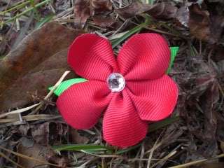   clip. The flower measures approximately 2 2 1/2 across and has a