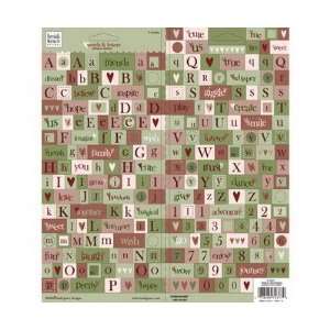   Forest In Bloom   Alphabet and Words Stickers Arts, Crafts & Sewing