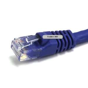  7 ft Cat 6 Network Ethernet Patch Cable   Purple (Cat6 