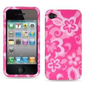  Apple Iphone 4, 4s Phone Protector Hard Cover Pink Combo 