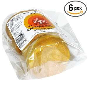 Ener G Foods Brown English Muffins with Sweet Potato, 17.21 Ounce 